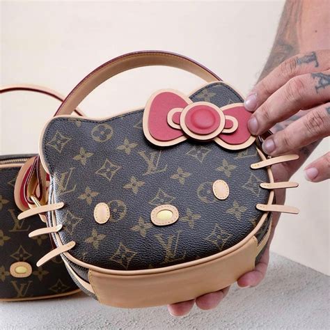 hello kitty louis vuitton purse.